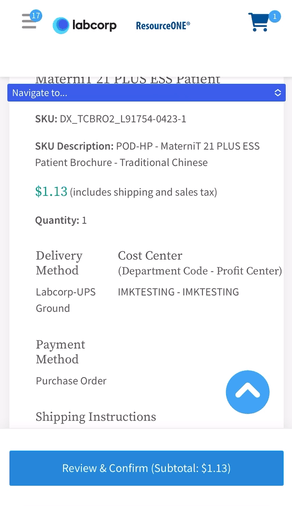 Review and Confirm