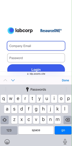 First-Time Login